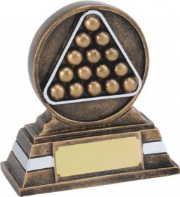 Snooker / Pool Trophy - 2 Sizes