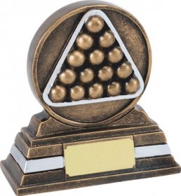 Snooker / Pool Trophy - 2 Sizes