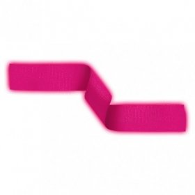 Neon Medal Ribbon Pink22mm wide with Clip