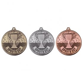 Cascade Sports Day Medal Gold, Silver & Bronze 50mm