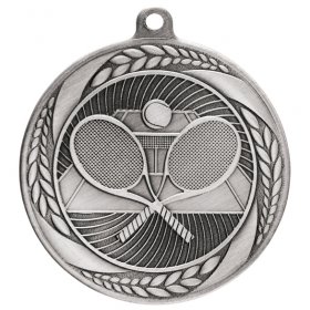 Typhoon Tennis Medal 55mm - Antique Gold, Antique Silver & Antique Bronze