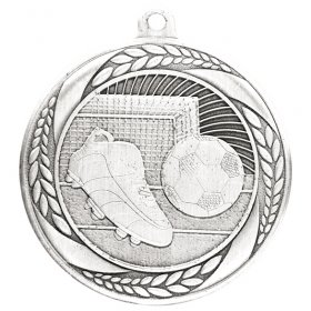 Typhoon Football Medal 55mm - Antique Gold, Antique Silver & Antique Bronze