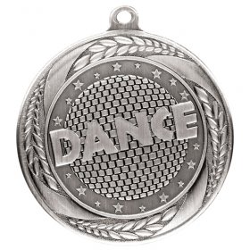 Typhoon Dance Medal 55mm - Antique Gold, Antique Silver & Antique Bronze