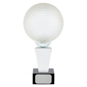 Ultimate Crystal Golf Award 33cm