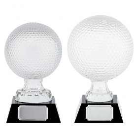 Supreme Crystal Golf Trophy - 2 Sizes