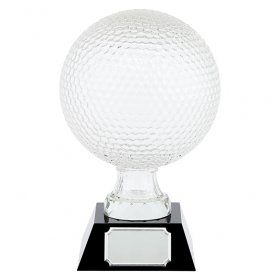 Supreme Crystal Golf Trophy - 2 Sizes