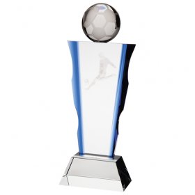 Celestial 3D Crystal Football Award- 2 Sizes