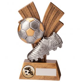  Xplode Football Boot & Ball Trophy - 2 Sizes