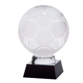 Empire Crystal Football Award - 2 Sizes