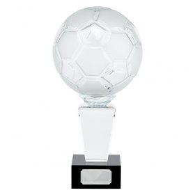 Ultimate Crystal Football Trophy - 2 Sizes