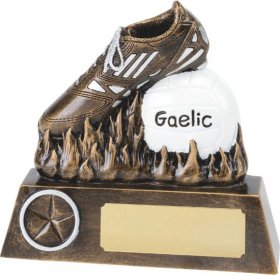 Gaelic Football Resin Trophy - 2 Sizes