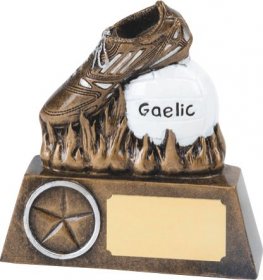Gaelic Football Resin Trophy - 2 Sizes