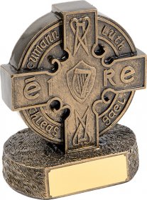 GAA Crest Resin Trophy 15.5cm