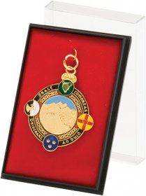 Medal Box with Clear Cover - Flat Pad 80x55mm