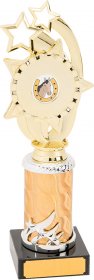 Star Trophy Gold on Marble Base - 3 Sizes