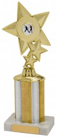 Star Trophy Gold on Base - 3 Sizes