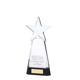 Crystal Corporate Star Award - 2 Sizes