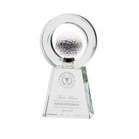 Navigator Golf Crystal Award - 20cm