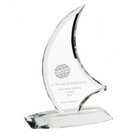 The Admiral Optical Crystal Award- 2 Sizes