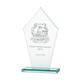 Victory Jade Crystal Award - 3 Sizes