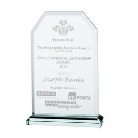 Executive Jade Crystal Award - 3 Sizes