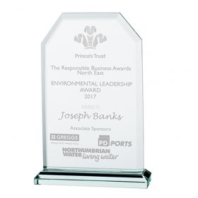 Executive Jade Crystal Award - 3 Sizes