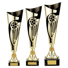 Champions Football Cup Black & Gold- 3 Sizes