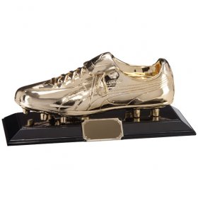 Golden Football Boot Award 32cmx14cm