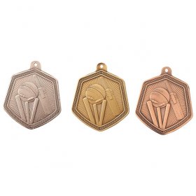 Falcon Medal Series Cricket - 65mm - Antique Gold, Antique Silver & Antique Bronze