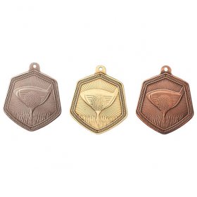 Falcon Medal Series Golf - 65mm - Antique Gold, Antique Silver & Antique Bronze