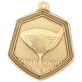 Falcon Medal Series Golf - 65mm - Antique Gold, Antique Silver & Antique Bronze