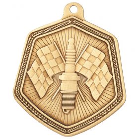 Falcon Medal Series Motorsport - 65mm - Antique Gold, Antique Silver & Antique Bronze