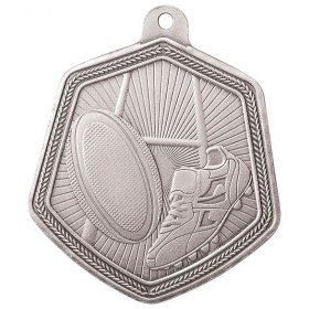 Falcon Medal Series Rugby - 65mm - Antique Gold, Antique Silver & Antique Bronze