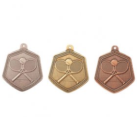 Falcon Medal Series Tennis - 65mm - Antique Gold, Antique Silver & Antique Bronze