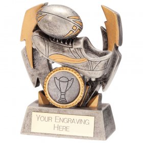 Flashbolt Rugby Trophy - 3 Sizes