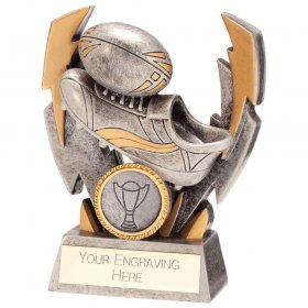 Flashbolt Rugby Trophy - 3 Sizes