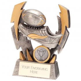 Flashbolt Rugby Trophy - 3 Sizes