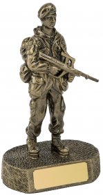  Soldier Resin Trophy Male 22.5cm