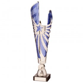 MegaStar Laser Cup Silver & Blue - 4 Sizes