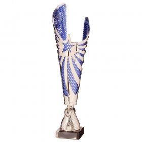 MegaStar Laser Cup Silver & Blue - 4 Sizes