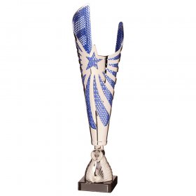 MegaStar Laser Cup Silver & Blue - 4 Sizes