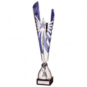 MegaStar Laser Cup Silver & Blue - 4 Sizes