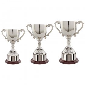 Cambridge Collection Nickel Plated Cup - 2 Sizes