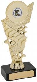 Star Trophy Gold on Marble Base - 2 Sizes