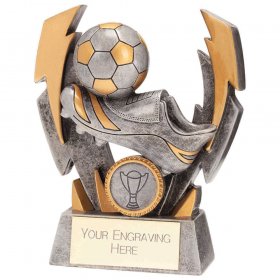 Flash Bolt Football Trophy - 3 Sizes