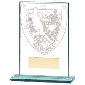 Millennium Football Jade Glass Award - 6 Sizes