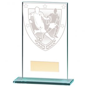 Millennium Football Jade Glass Award - 6 Sizes