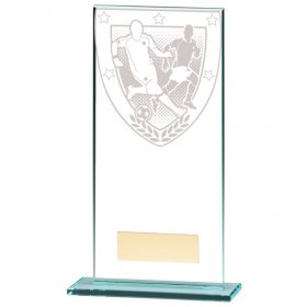 Millennium Football Jade Glass Award - 6 Sizes
