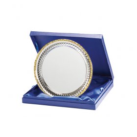 Blue Satin Lined Case for Salvers - 5 Sizes