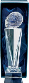 Optical Crystal Motorsport Trophy - 2 Sizes